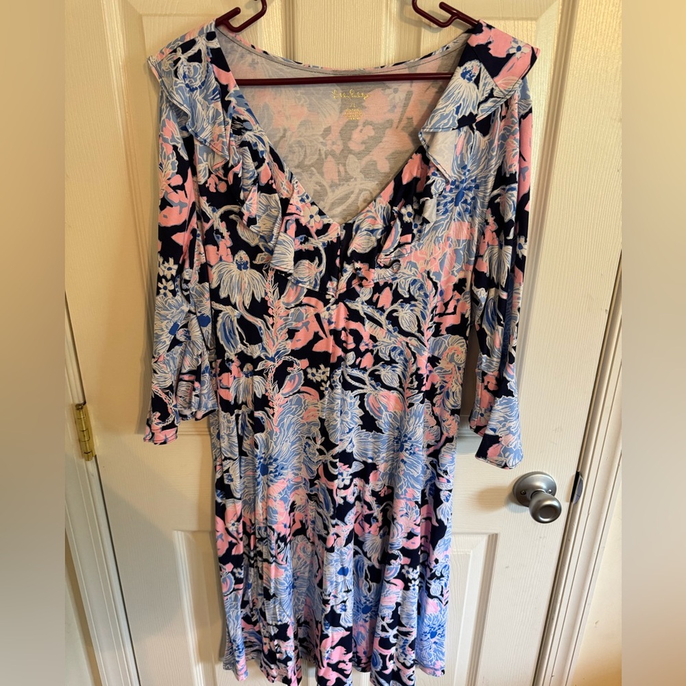 Lilly Pulitzer Pastel Floral Dress
